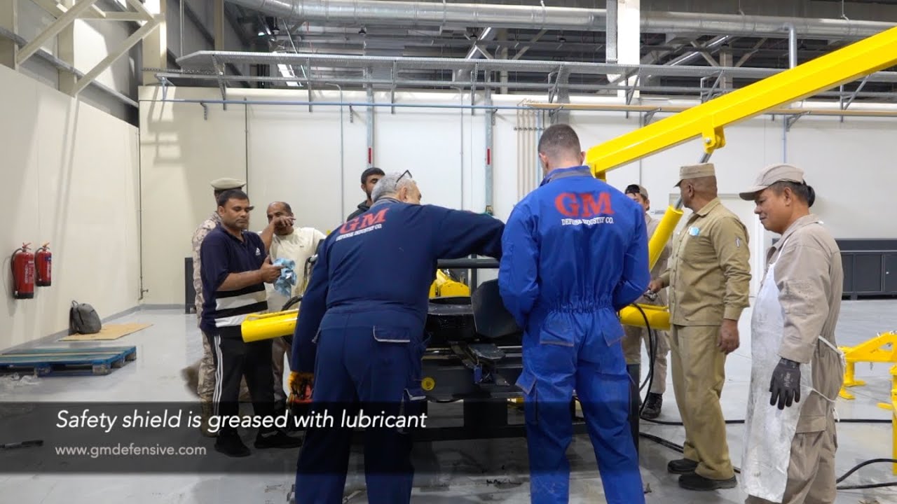 RunFlat-machinetraining door GM Defensive | Run-Flat-bandenmachine | RunFlat installeren en verwijderen