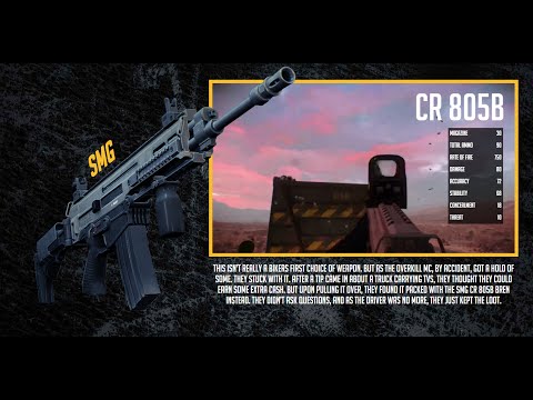 » PAYDAY 2 « The New CR 805B SMG - (The Biker Character Pack) | AdmiralAiron