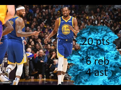 Kevin Durant Highlights vs Lakers- 21.01.2019