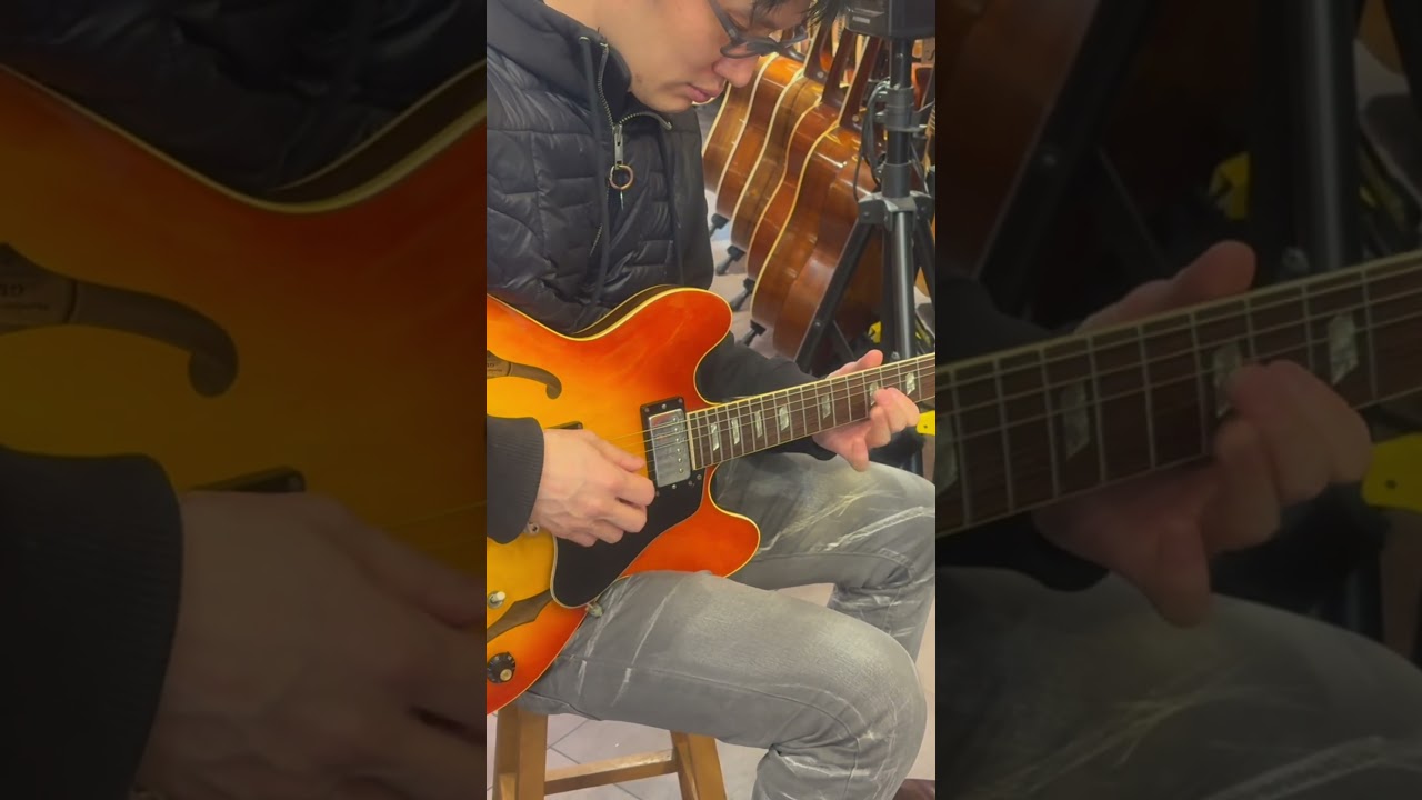 100万越えのES335 どちらを購入したでしょう？　#ギター #guitar #gibson #shorts