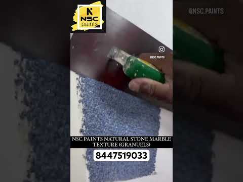 Marble Texture Granuels || Nsc Paints || Exterior/Interior Textured Paints