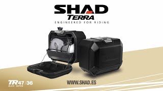 SHAD Boční hliníkový kufr na motorku Terra TR36 levý