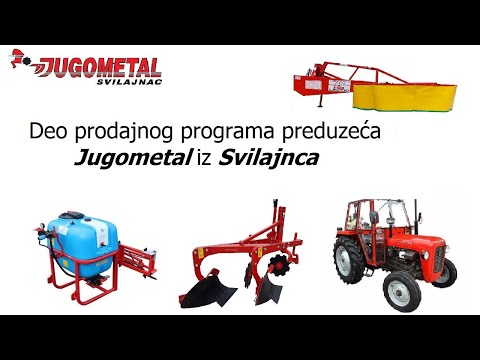 Jugometal Svilajnac - deo prodajnog programa