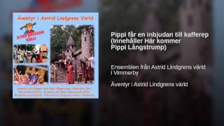 Pippi får en inbjudan till kafferep (Innehåller Här kommer Pippi Långstrump)