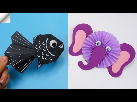 Fun and easy paper game 6 moving paper toys