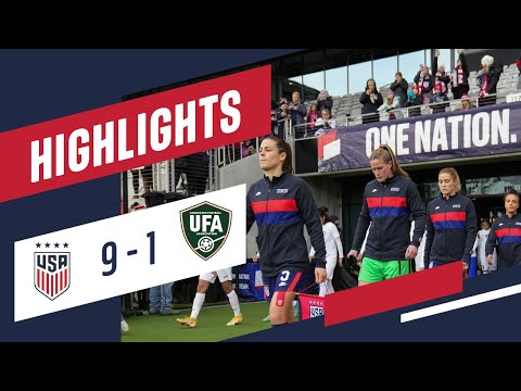 USWNT vs. Uzbekistan: 1:00 Highlights - Apr. 9, 2022