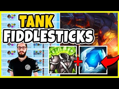 TSM Bjergsen Tank Fiddlesticks DESTROYS NA SoloQ *12-0* Season 10! Tank Middlesticks New Meta - LoL