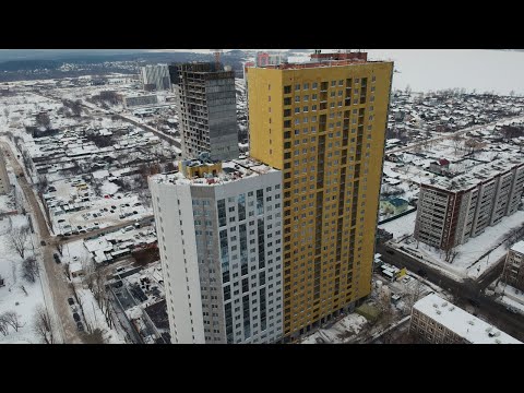 Строительство ЖК "РУСЬ" ТЭН Екатеринбург 30.01.2021