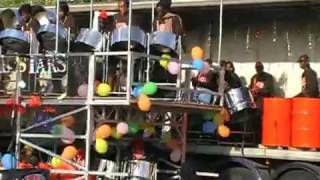 London All Stars steelband playing "DANGEROUS" Panorama 2009