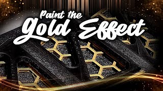 How to Make Gold Spray Paint Look Real - Using Shiny Metal Paint