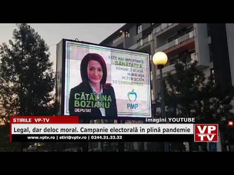 Legal, dar deloc moral. Campanie electorală în plină pandemie