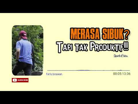 Merasa Sibuk? Tapi tak Produktif❗