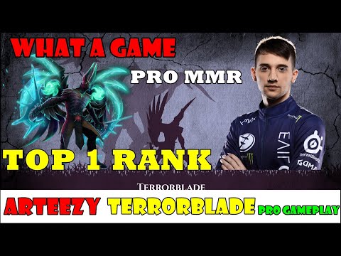 EG.ARTEEZY | TERRORBLADE TOP 1 RANK | Pro Gameplay | Dota 2