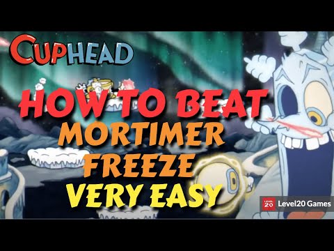 HOW TO EASILY DEFEAT MORTIMER FREEZE | CUPHEAD THE DELICIOUS LAST COURSE DLC