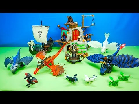 Drachenzähmen leicht gemacht, Unboxing, Playmobil, Ohnezahn, Spielzeug für Kinder