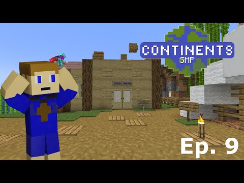 PrestonCG - My House was Burnt!  (Continents SMP Ep. 9; Minecraft Survival Multiplayer 1.20.1)