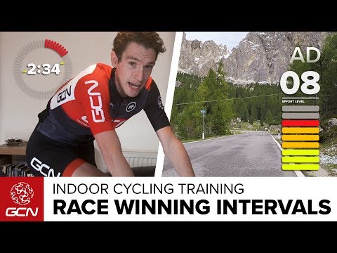 Race Winning Intervals | Indoor Cycling Session On The Passo Falzarego