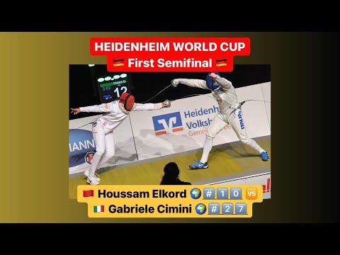Heidenheim Grand Prix 2022 SME - L4 - El Kord MAR v Cimini ITA