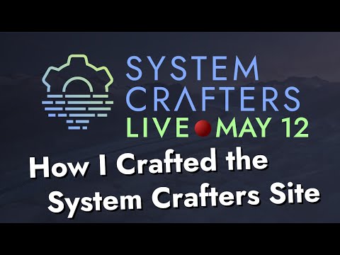 How I Crafted the New Website with Org Publish - System Crafters Live!