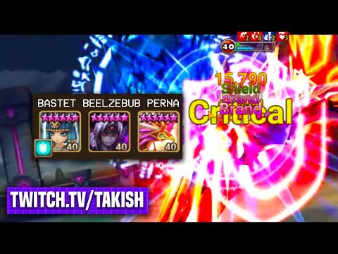 FULL L/D Nat 5 TOWER! ft. Beelzebub Defense in G3 Guild Siege! - Takish Twitch Stream