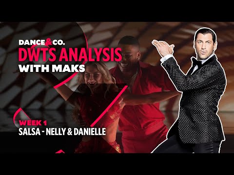 DWTS MAKS ANALYSIS: Week 1 - Nelly & Daniella Karagach's Salsa
