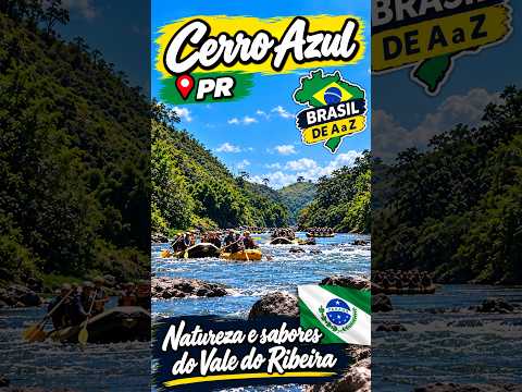 Cerro Azul (PR): natureza e sabores do Vale do Ribeira 🇧🇷 #Shorts