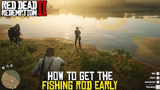 Fishing rod early in chapter 2 - RDR2