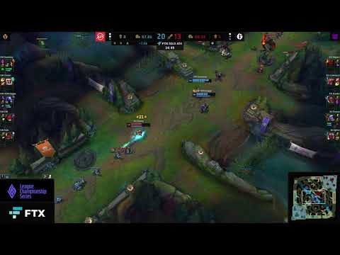 EG Danny clutch unofficial penta LCS 2021 summer playoffs vs 100T on tristana