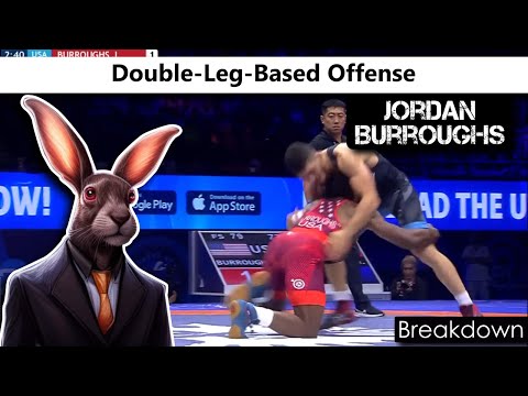 Jordan Burroughs Double Leg Offense
