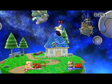 smash 4 venus - psy(rosalina y luma) vs selence(fox)