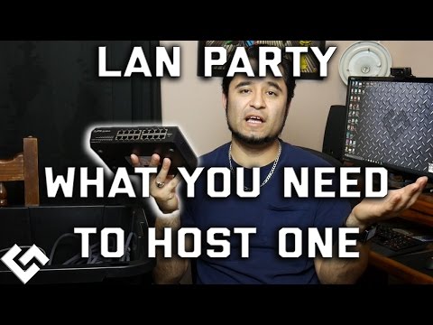 Host a LAN party: Here's what you need!