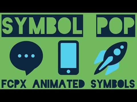 Symbol Pop - 50 Final Cut Pro X Animated Symbols & Icons