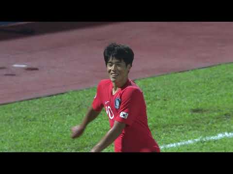 Korea Republic 3-0 Australia (AFC U16 Malaysia 2018 : Group Stage)