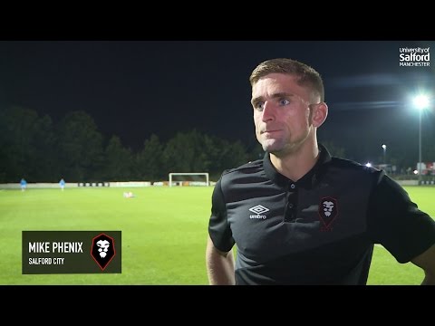 Salford City 1-0 FC United of Manchester - Mike Phenix post-match interview