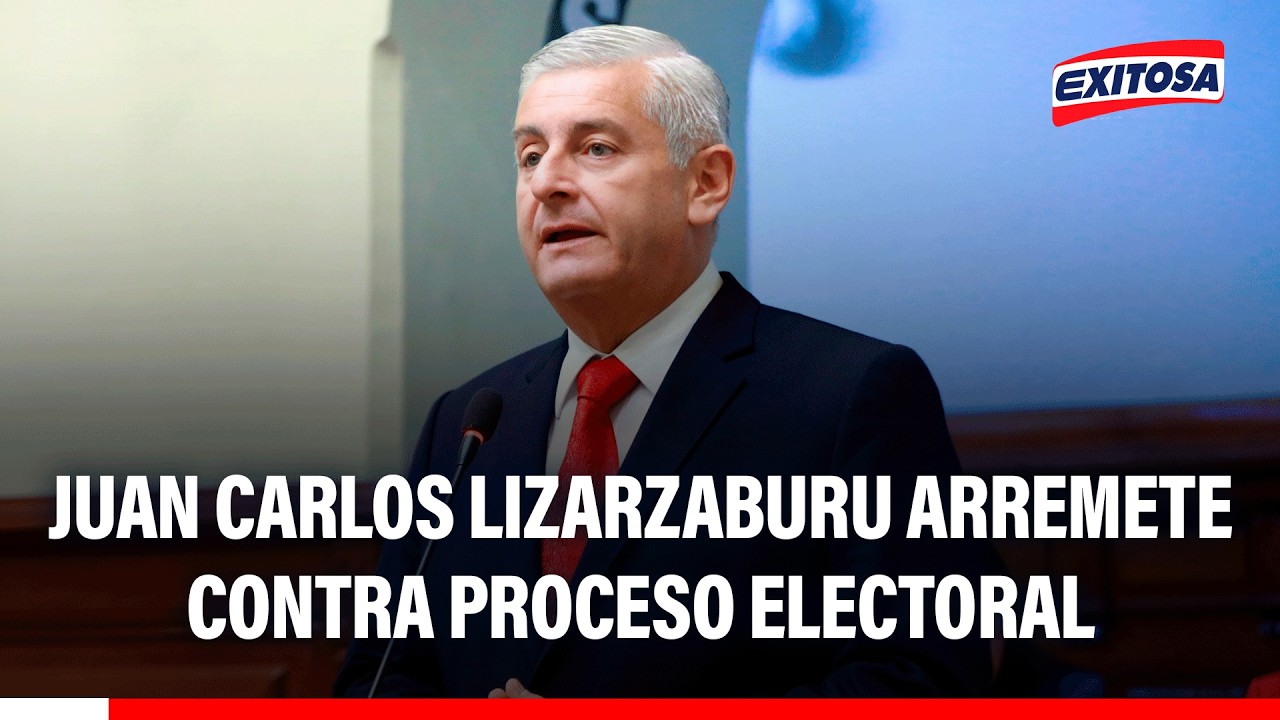🔴🔵 congresista Juan Carlos Lizarzaburu arremetió contra el proceso electoral