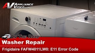 Frigidaire Washer Repair - Not Spinning on Heavy Loads - Electronic Control