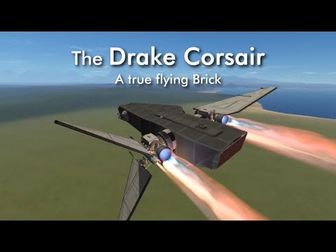 The Drake Corsair in Kerbal Space Program