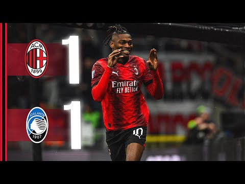 Leão's stunning goal not enough | AC Milan 1-1 Atalanta | Highlights Serie A