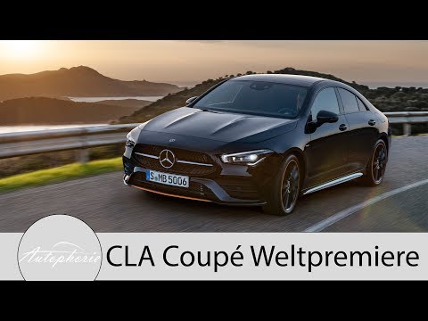 2019 Mercedes-Benz CLA Coupé (C 118) Weltpremiere / Der kompakte Mini-CLS - Autophorie