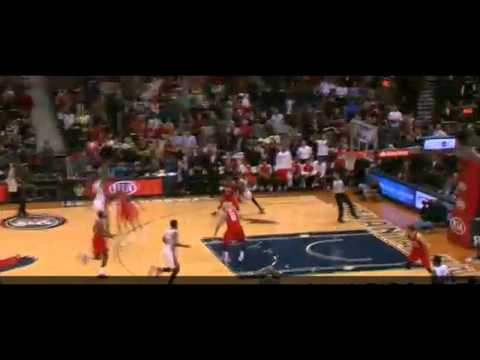 Mario Chalmers flops on Shelvin Mack: Heat at Hawks