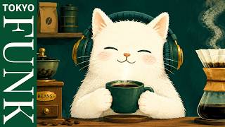 /𝐧𝐨 𝐦𝐞𝐨𝐰𝐛𝐫𝐞𝐰 𝐜𝐚𝐟𝐞 | 80's Tokyo Funky Lofi Playlist 🎧 | Broadcasting Beyond | Relax & Chill & Study