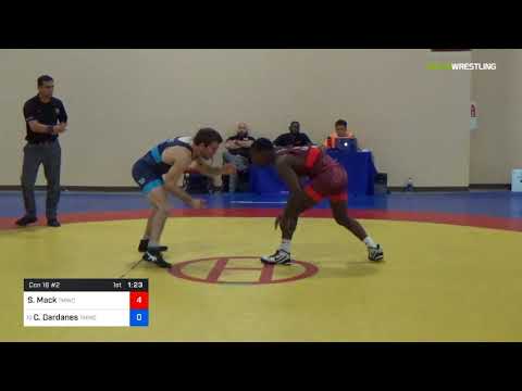 2018 Marine Corps US Open/Senior Men's Freestyle 61 Con 16 #2 - Shelton Mack (TMWC) Vs. Christophe
