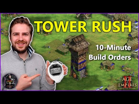 Learn Tower Rush | 10 Minute AoE2 Build Orders
