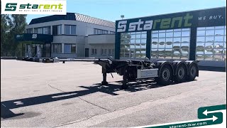 Venta de D-Tec Flexitrailer LS Containerchassis ADR, 1x20 / 2x20 / 1x30 / 1x40 semirremolque de contenedores - Imagen 4 | Autoline UY D-Tec Flexitrailer LS Containerchassis ADR, 1x20 / 2x20 / 1x30 / 1x40 semirremolque de contenedores nuevo | Imagen 4 - Autoline
