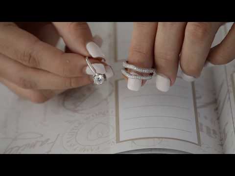 Contour Ring Guard with Millgrained  Edges and Filigree - TwoBirch TB-GUARD-0083-WG-E