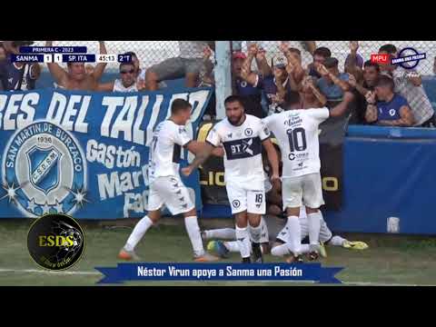 San Martín 2-1 Sportivo Italiano-Primera C-Fecha 6