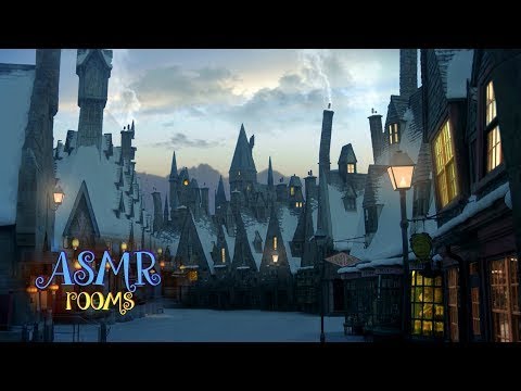 Waking up in Hogsmeade Village - Harry Potter Inspired Ambience - small town morning soundscape