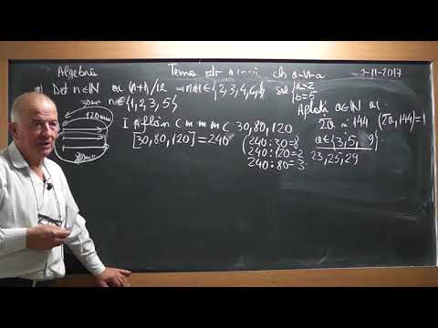 3/3 Lectia 1611 Clasa 6 - Relatia dintre CMMMC si CMMDC Gasirea lor pt. 2 sau mai multe numere