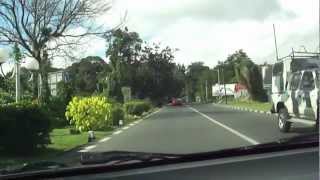 preview picture of video 'Pt3 (2) Driving in Mauritius from Phoenix to Curepipe'