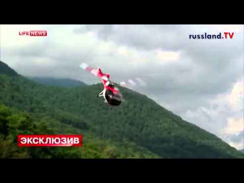 Video: Hubschrauberabsturz bei Sotschi